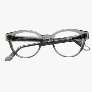 Masunaga Eyeglasses 087 Gray47-22-145 Frames Only Handmade in Japan